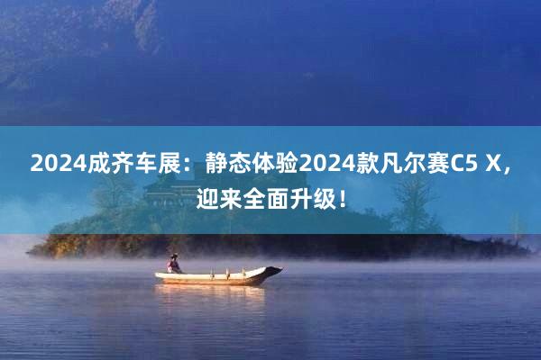 2024成齐车展：静态体验2024款凡尔赛C5 X，迎来全面升级！